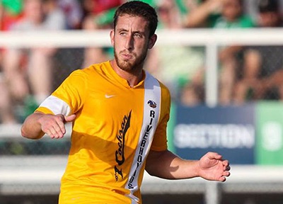 Anthony Arena redeemed an early miscue to give the Riverhounds the equalizer in the 55th minute on Saturday. 