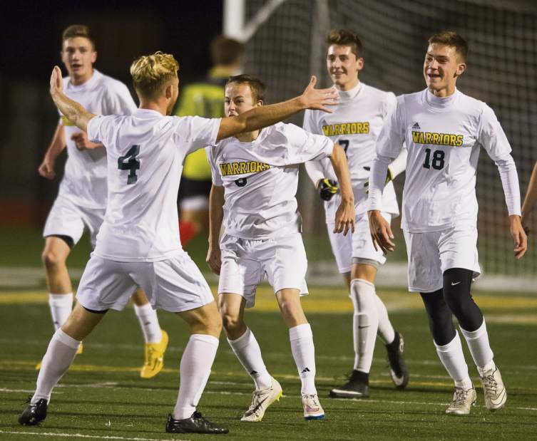 Penn Trafford boys will look to take down Canon-Mac in one of the big matchups on Thursday in the WPIAL Boys Quarterfinals (Photo courtesy of Pittsburgh Tribune-Review) 