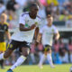 Pittsburgh Riverhounds forward Tola Showunmi scored a goal in the 2-1 win over the San Diego Loyal