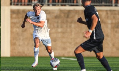 Pitt men's soccer forward Albert Thorsen