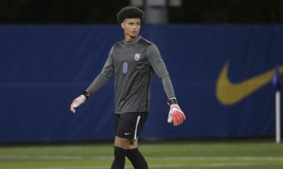 Pitt men's soccer goalkeeper Cabral Carter
