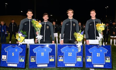 Pitt men's soccer on Senior Night 2023