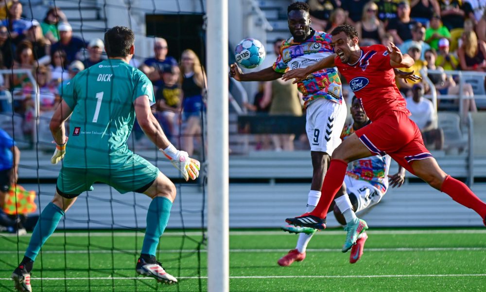 Photo Gallery and Reaction: Kelp, Campuzano, Vincent talk grit and redemption after Riverhounds' stoppage-time thriller
